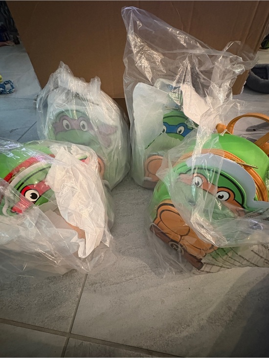 Loungefly Handbags - Loungefly Teenage Mutant Ninja Turtles collection! All 4
